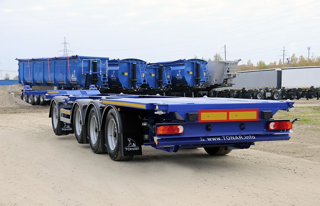 Полуприцеп-контейнеровоз К4-U | GoodTruck